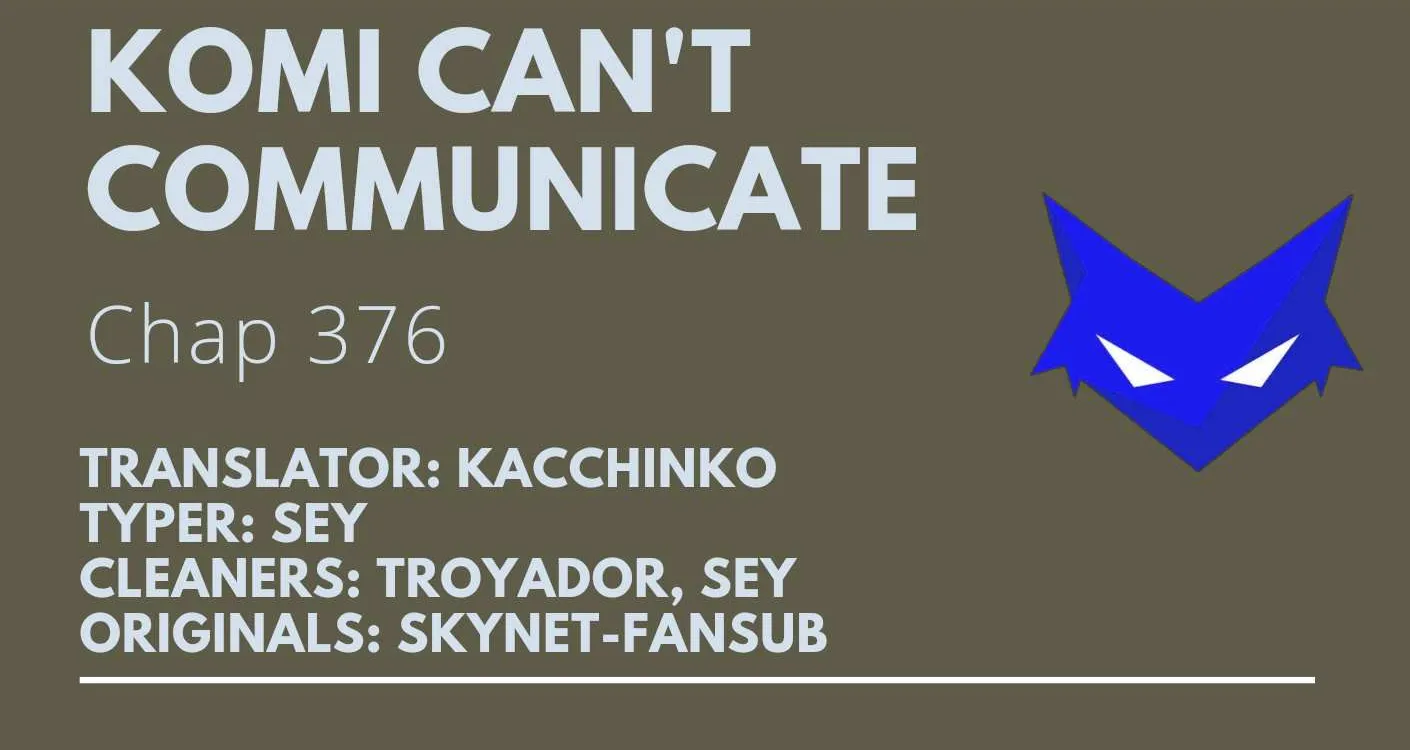 Read Komi-San Wa Komyushou Desu Manga Online