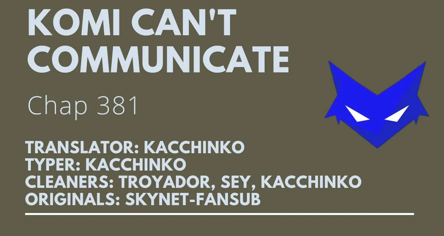 Read Komi-San Wa Komyushou Desu Manga Online