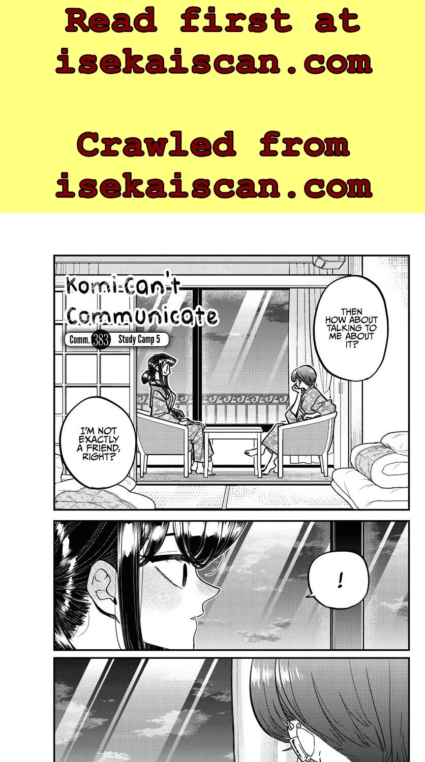 Read Komi-San Wa Komyushou Desu Manga Online