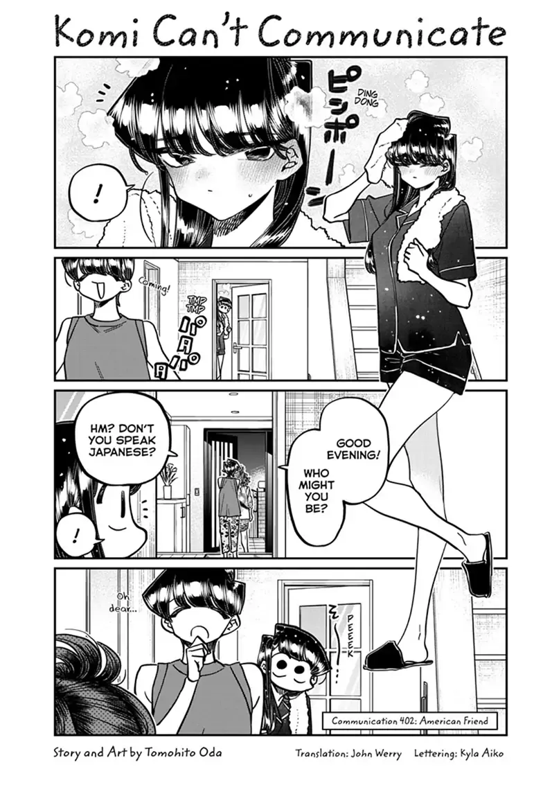 Read Komi-San Wa Komyushou Desu Manga Online