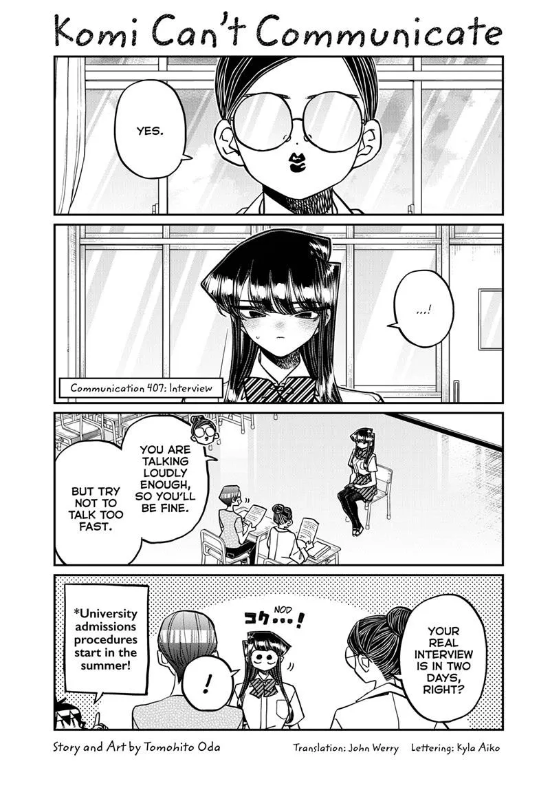 Read Komi-San Wa Komyushou Desu Manga Online