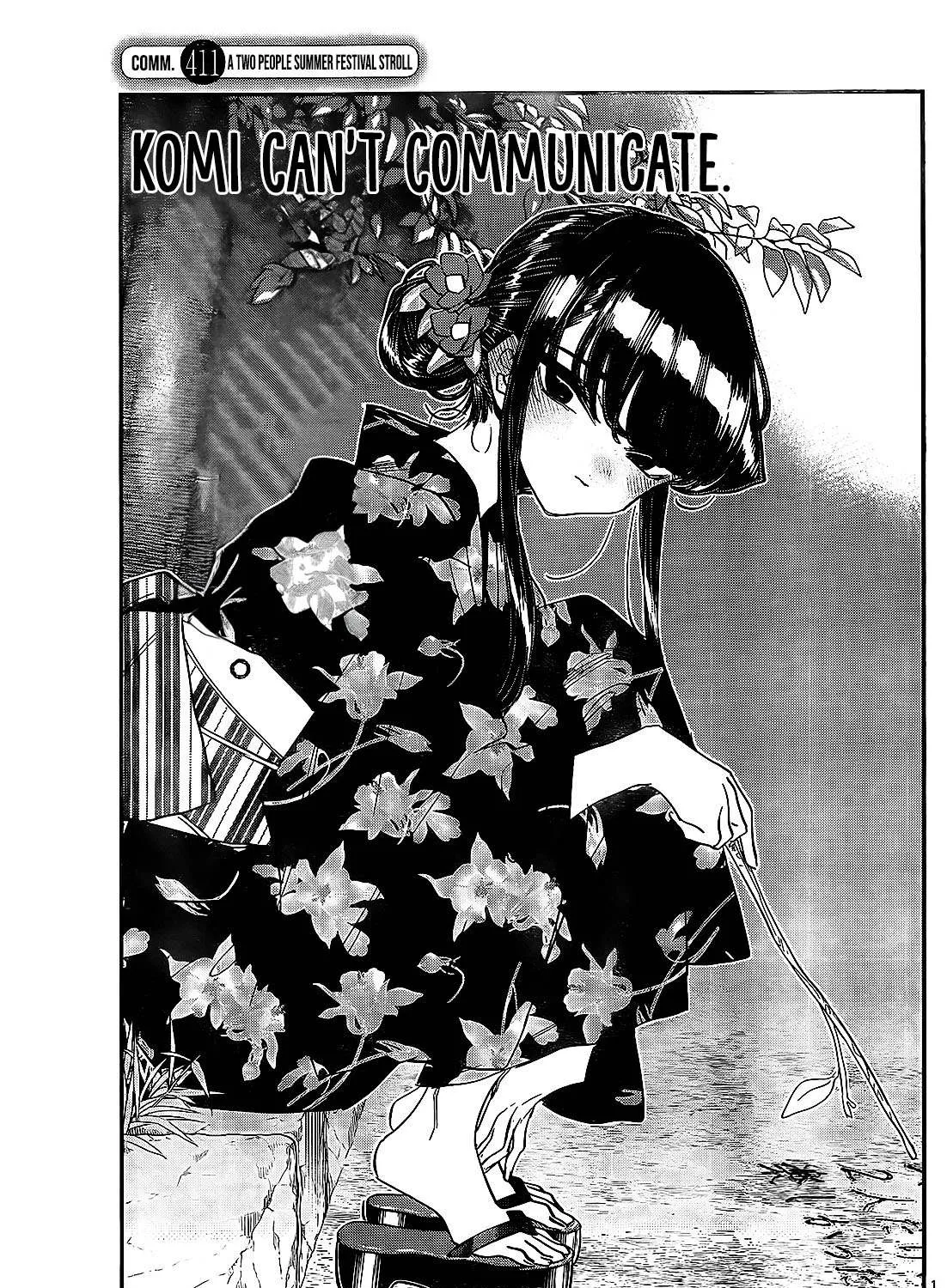 Read Komi-San Wa Komyushou Desu Manga Online