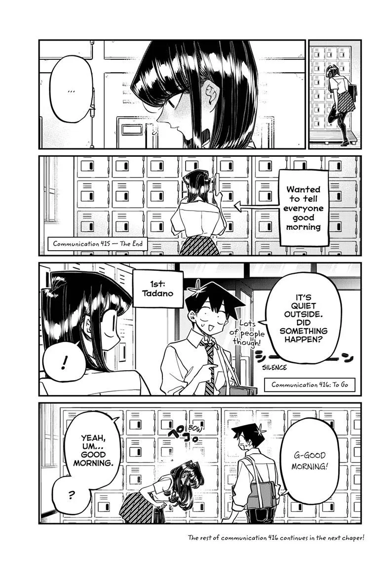 Read Komi-San Wa Komyushou Desu Manga Online