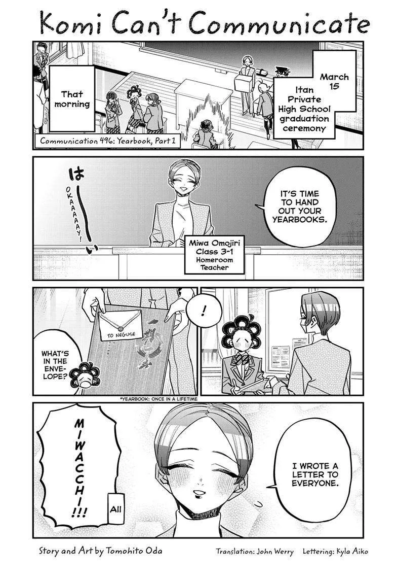 Read Komi-San Wa Komyushou Desu Manga Online