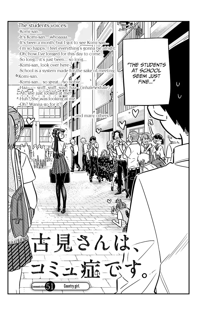Read Komi-San Wa Komyushou Desu Manga Online