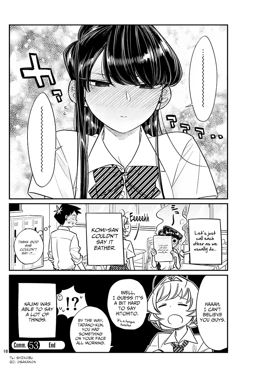 Read Komi-San Wa Komyushou Desu Manga Online