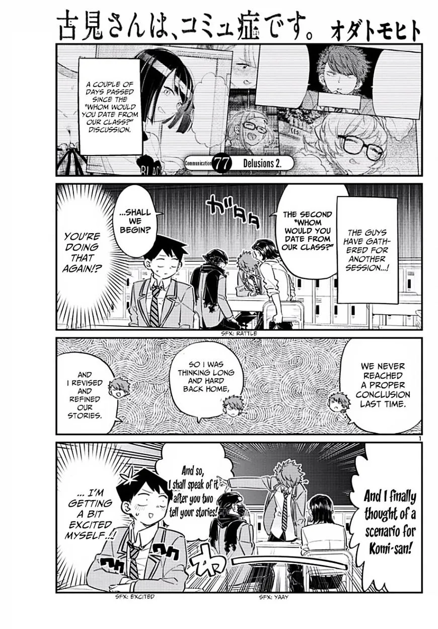 Read Komi-San Wa Komyushou Desu Manga Online