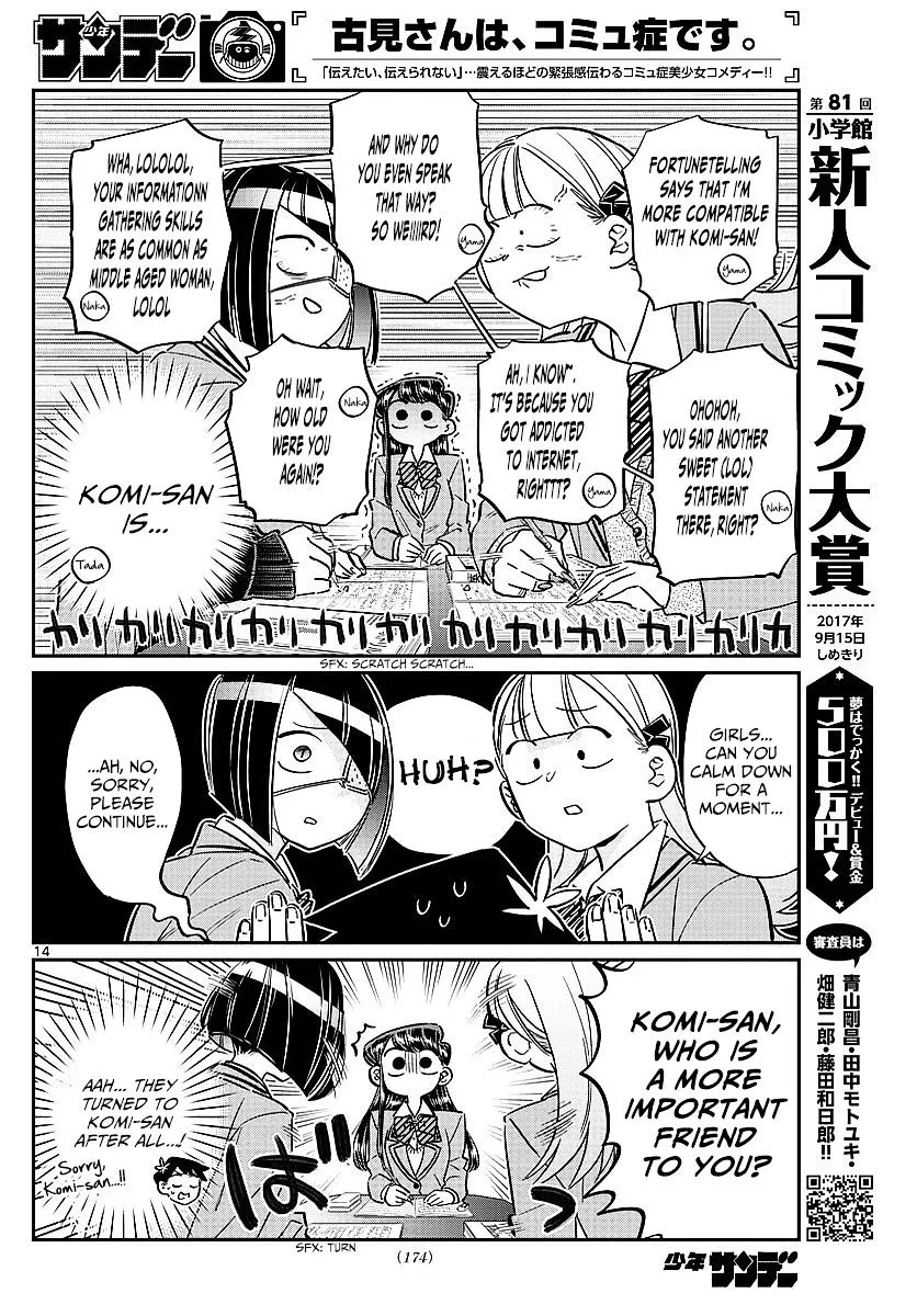 Read Komi-San Wa Komyushou Desu Manga Online