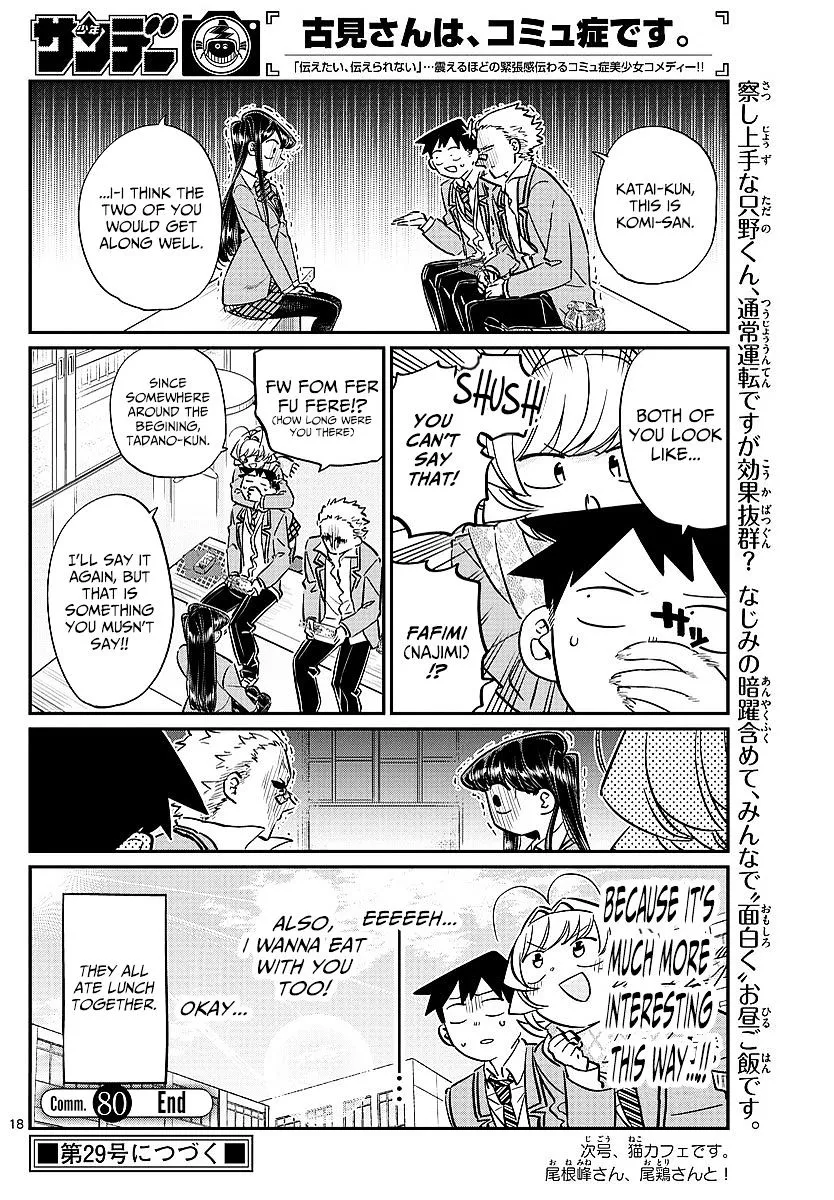 Read Komi-San Wa Komyushou Desu Manga Online