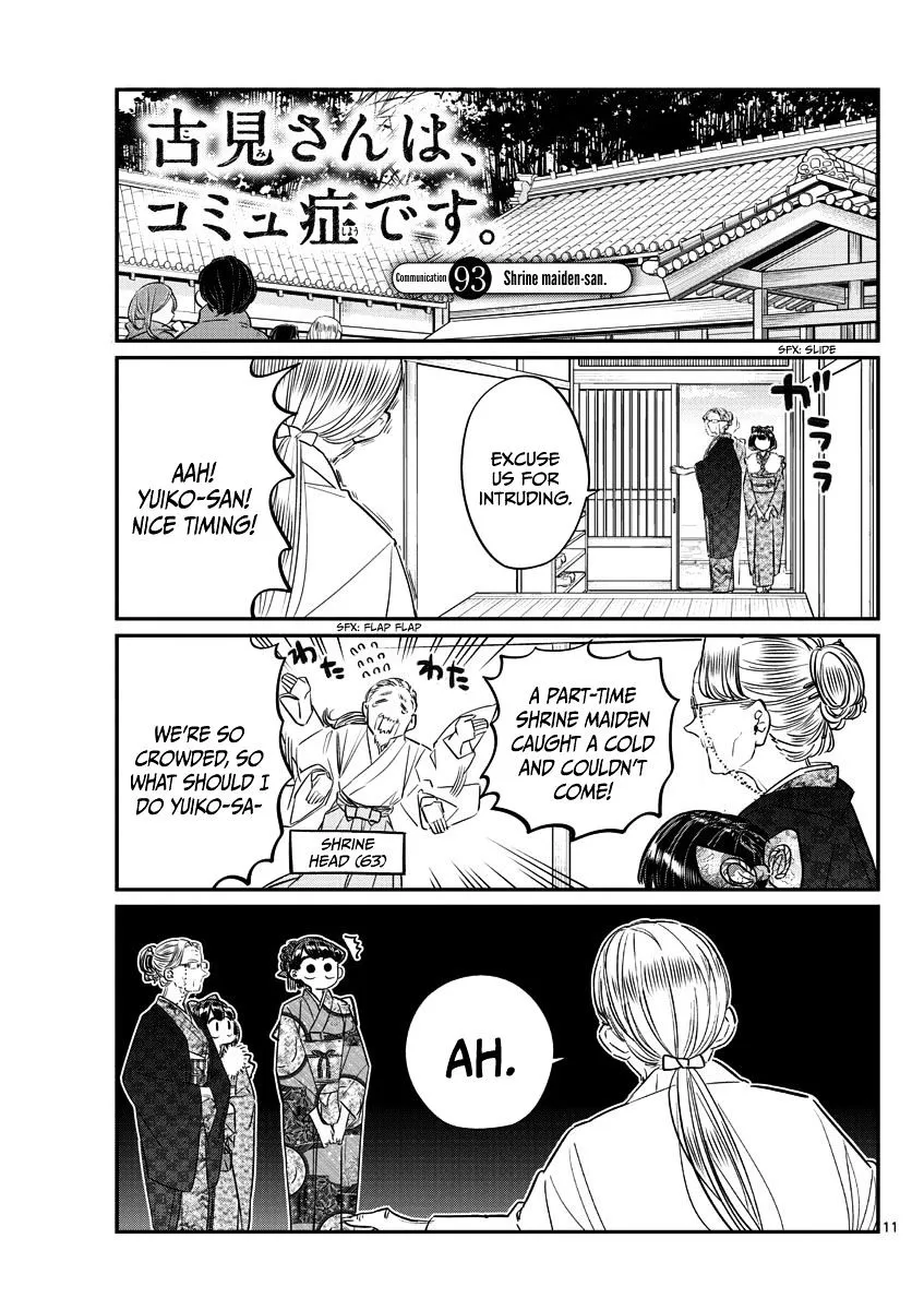 Read Komi-San Wa Komyushou Desu Manga Online
