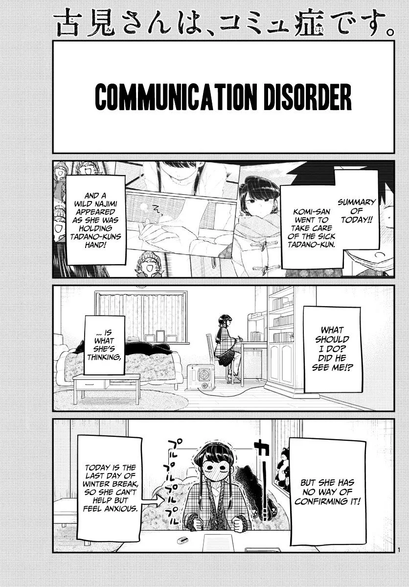Read Komi-San Wa Komyushou Desu Manga Online
