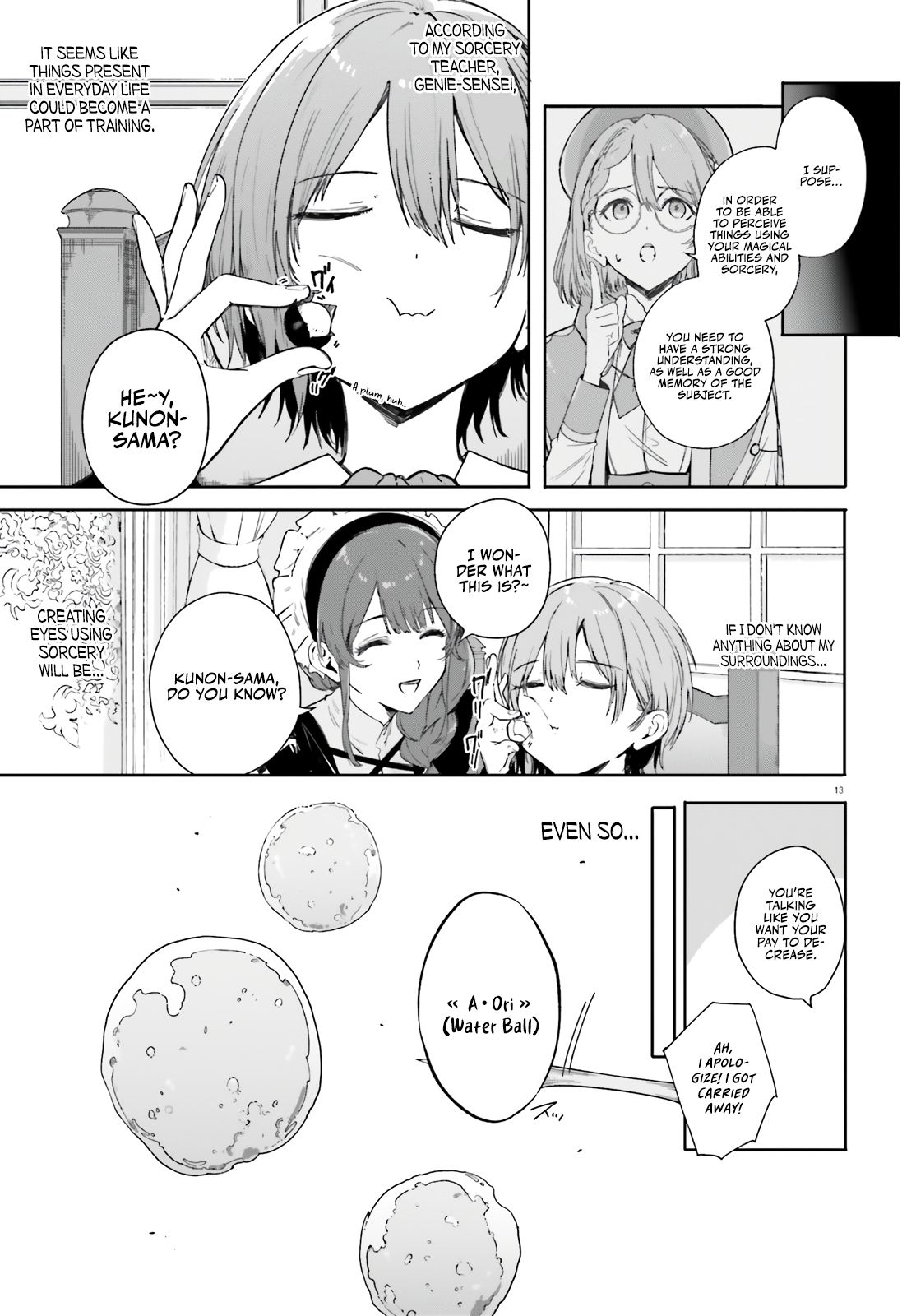 Read Kunon the Sorcerer Can See Manga Online