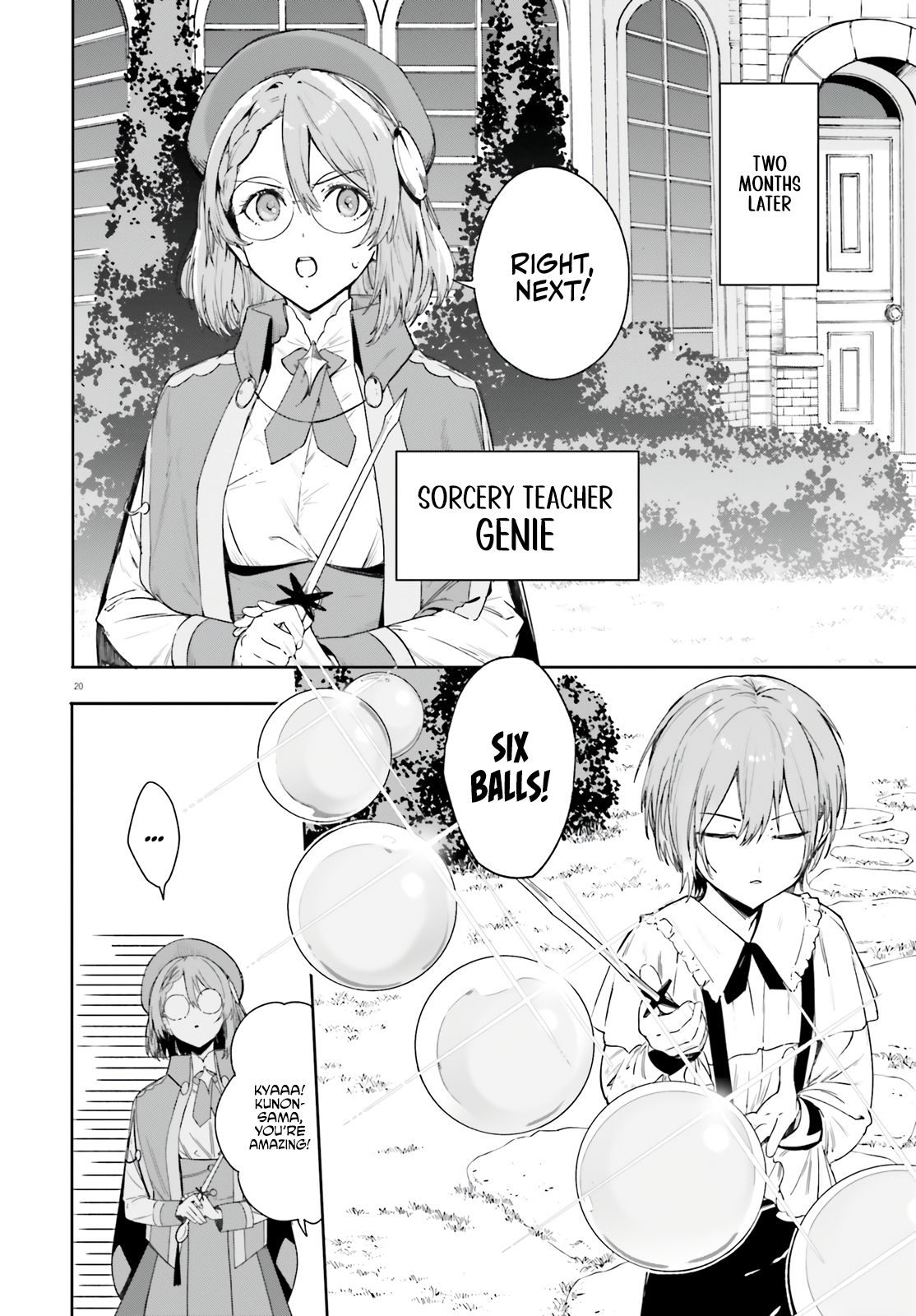 Read Kunon the Sorcerer Can See Manga Online