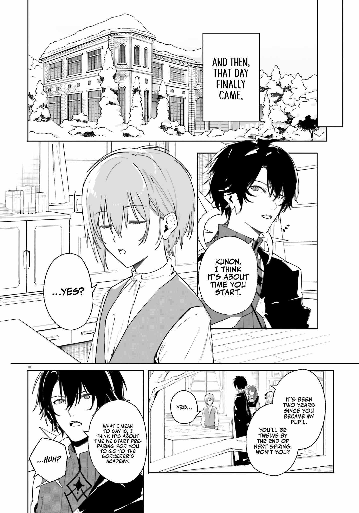 Read Kunon the Sorcerer Can See Manga Online