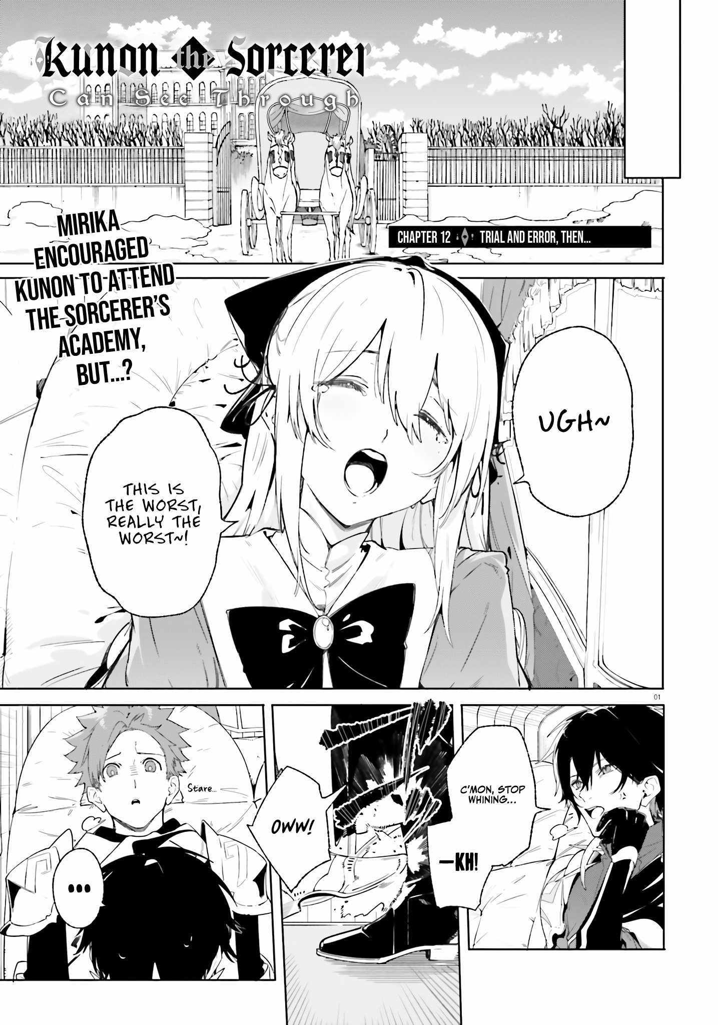Read Kunon the Sorcerer Can See Manga Online