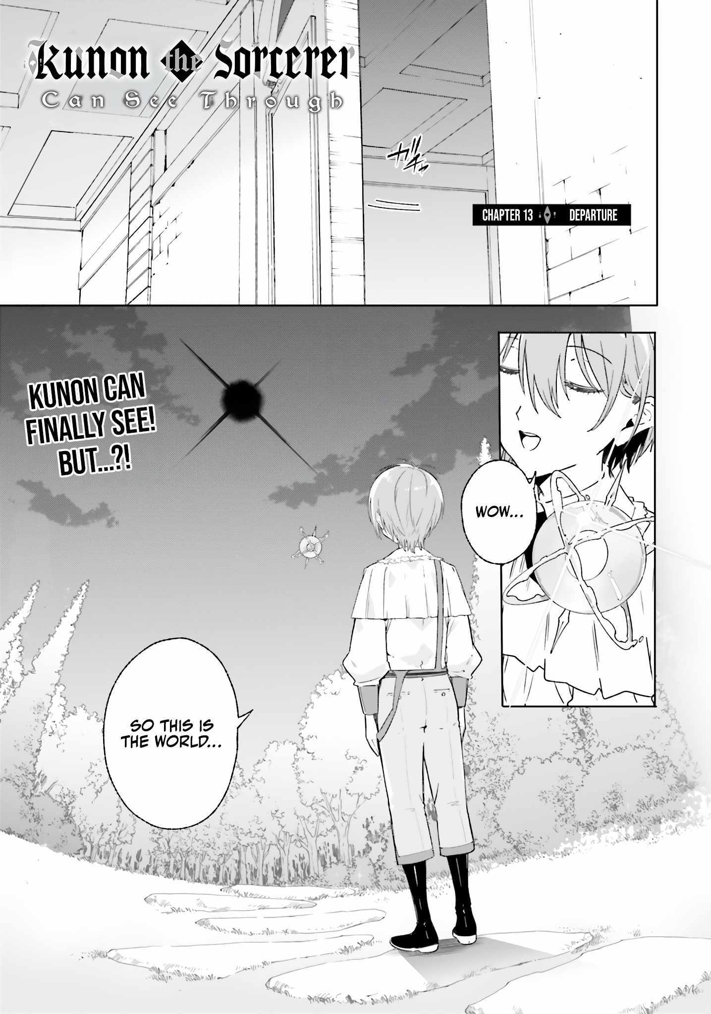 Read Kunon the Sorcerer Can See Manga Online