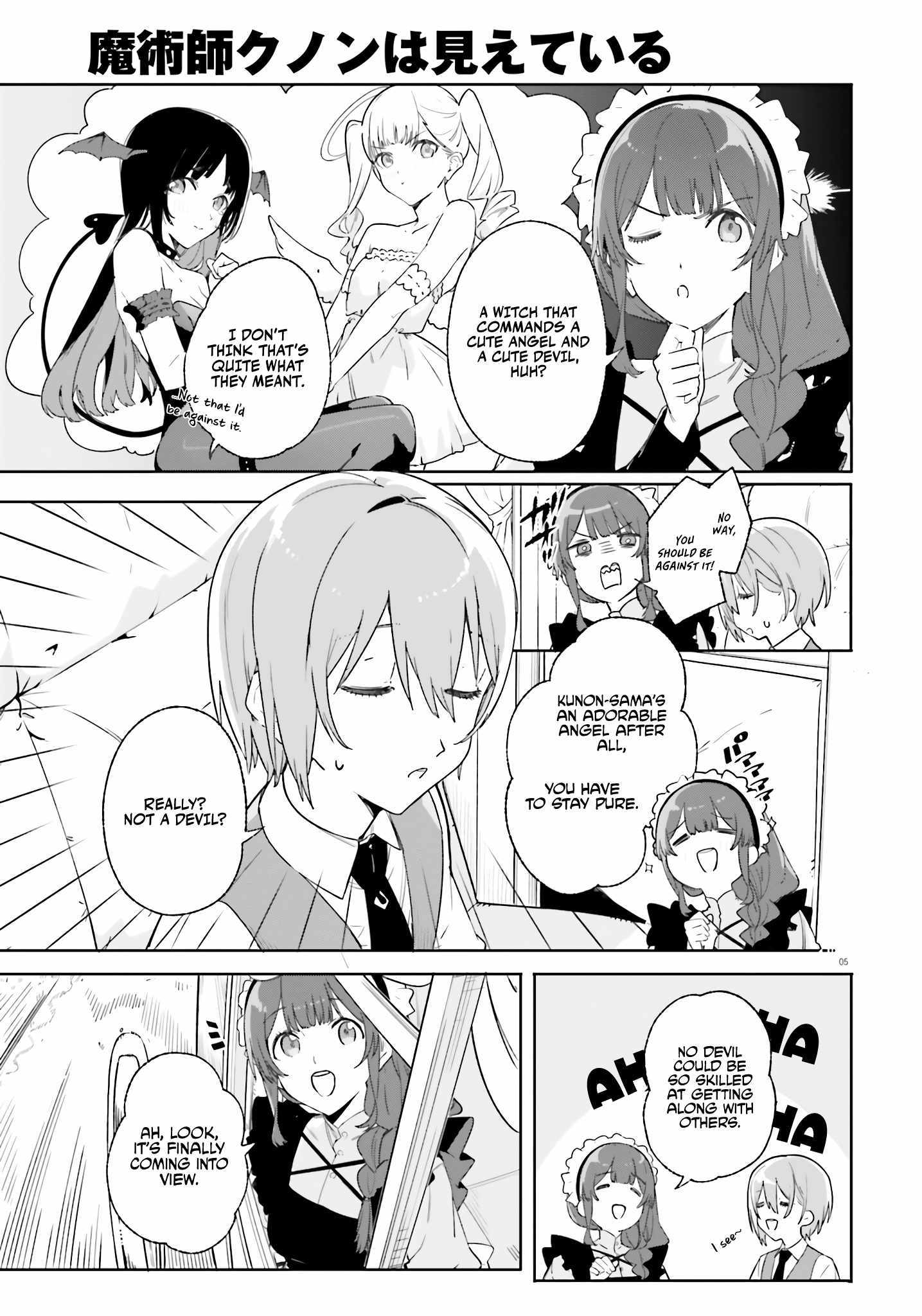 Read Kunon the Sorcerer Can See Manga Online