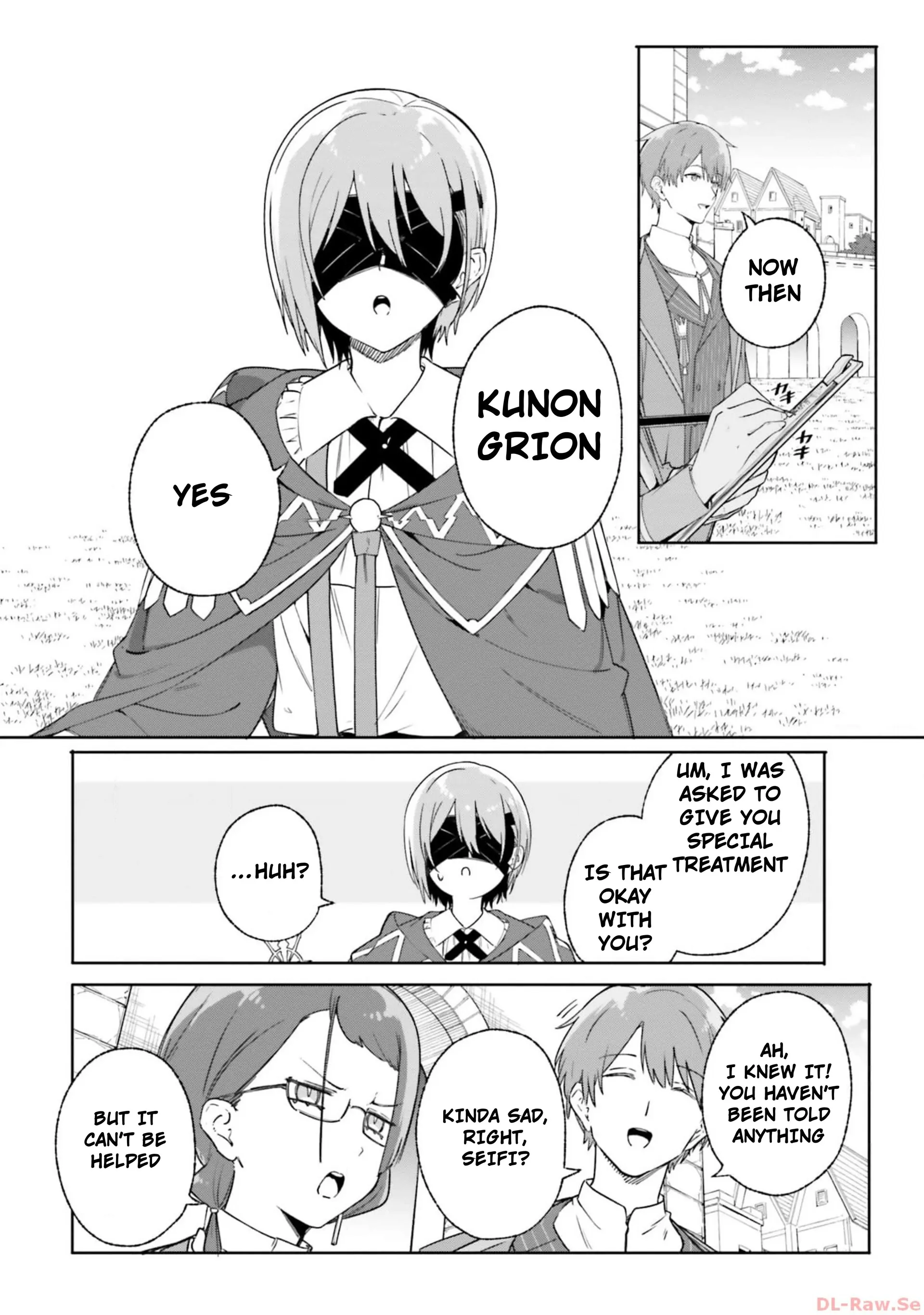 Read Kunon the Sorcerer Can See Manga Online