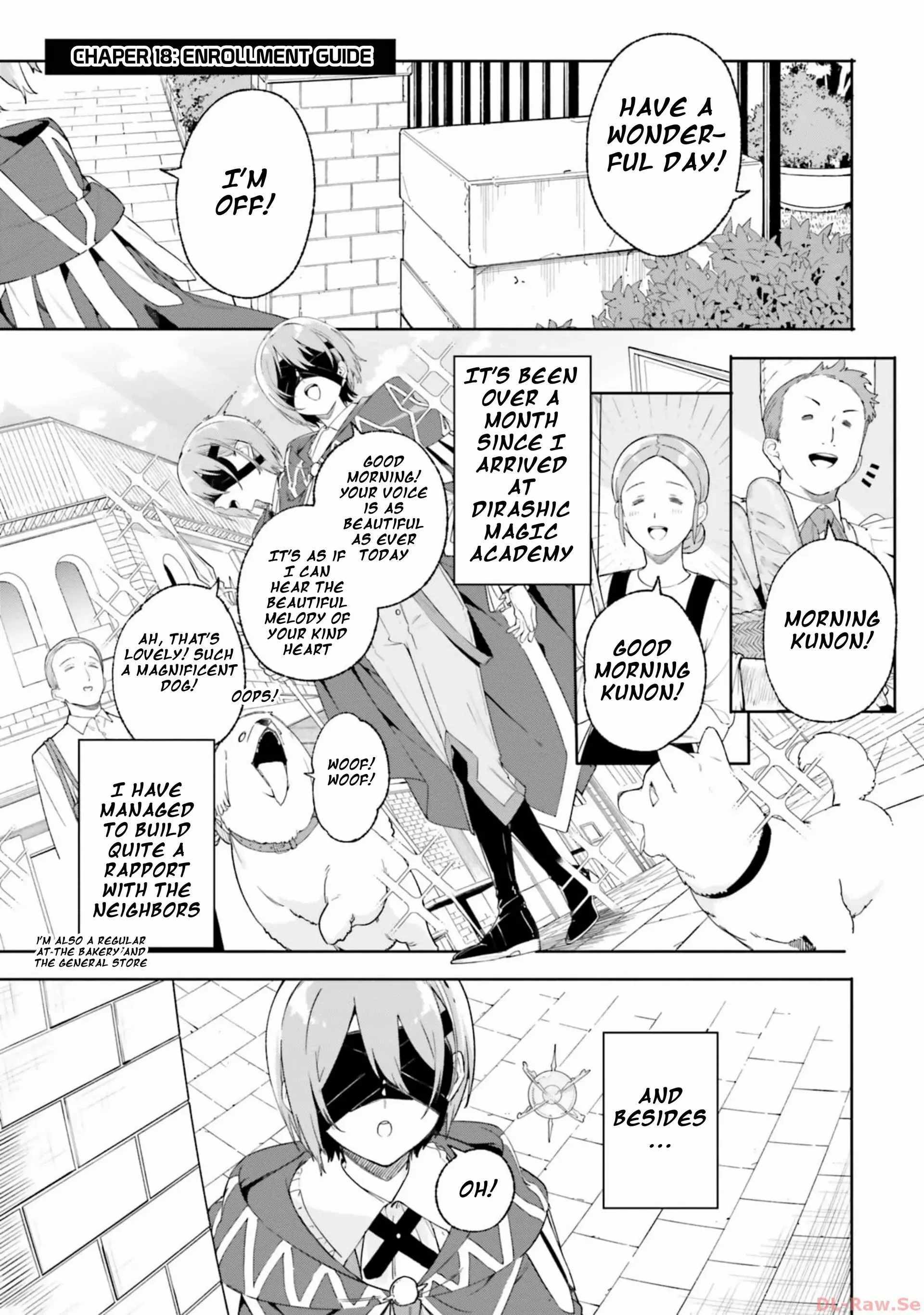 Read Kunon the Sorcerer Can See Manga Online