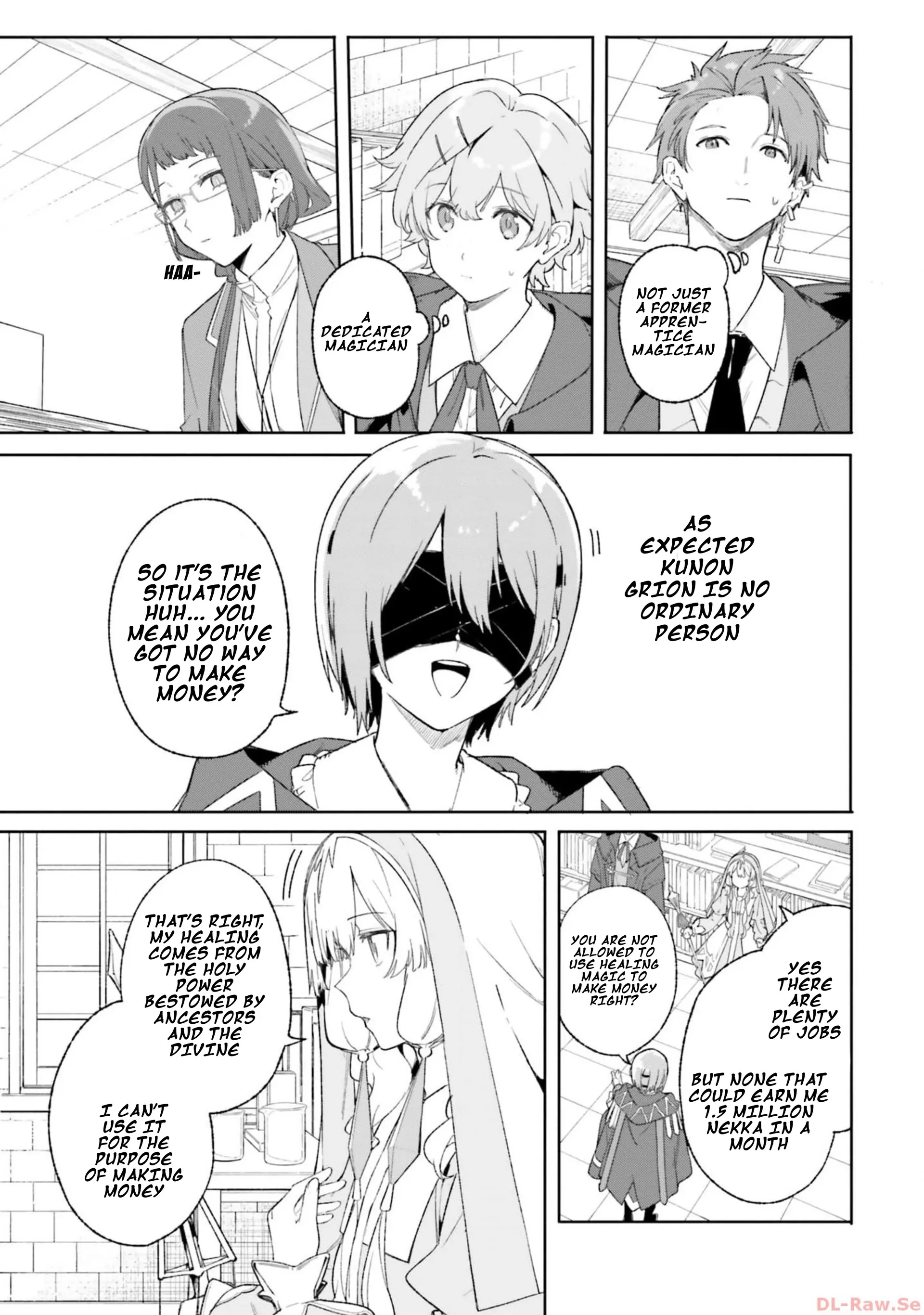 Read Kunon the Sorcerer Can See Manga Online