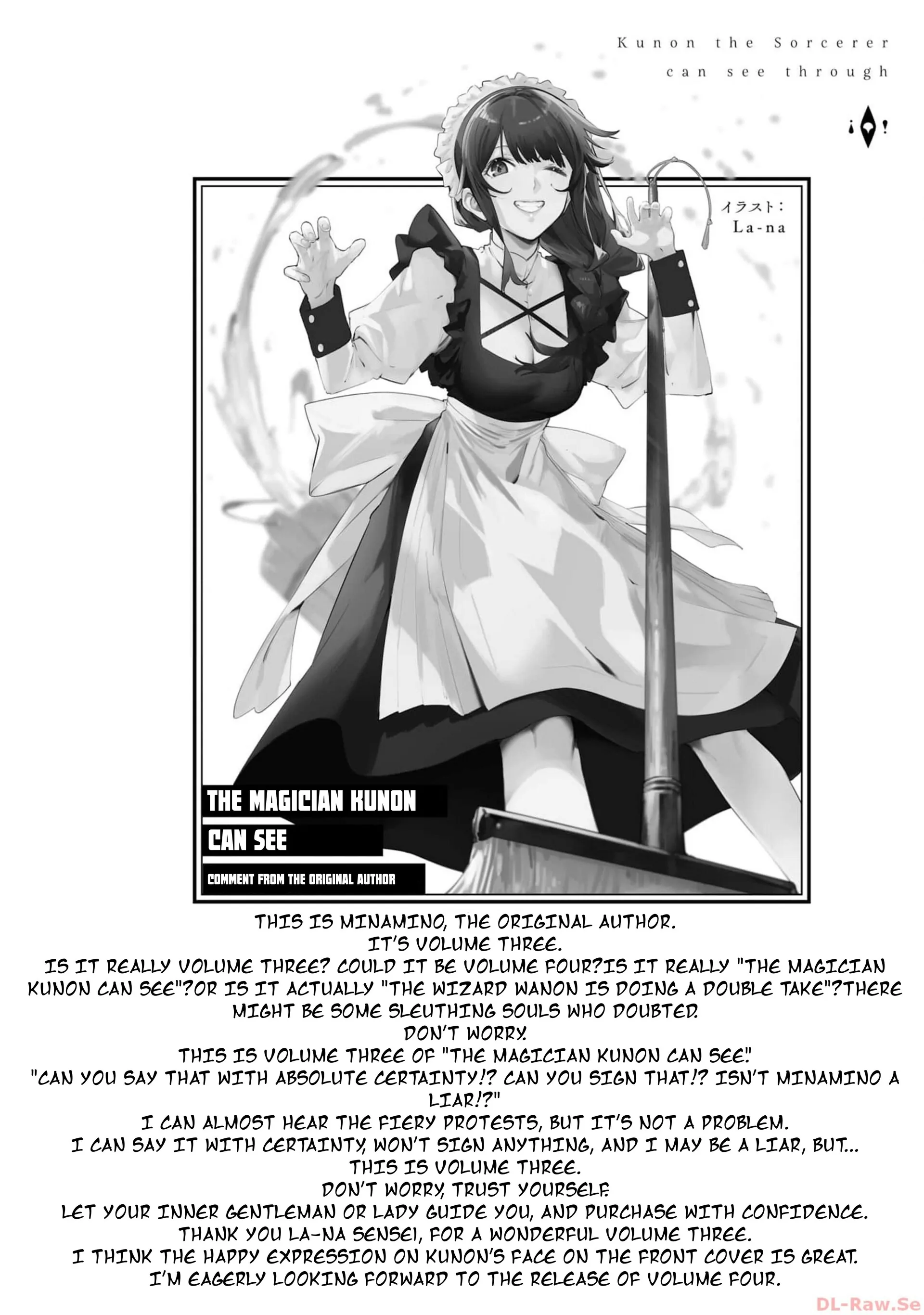 Read Kunon the Sorcerer Can See Manga Online