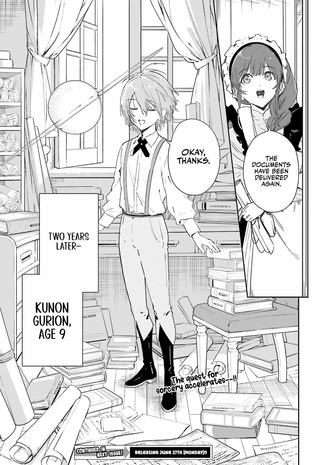 Read Kunon the Sorcerer Can See Manga Online
