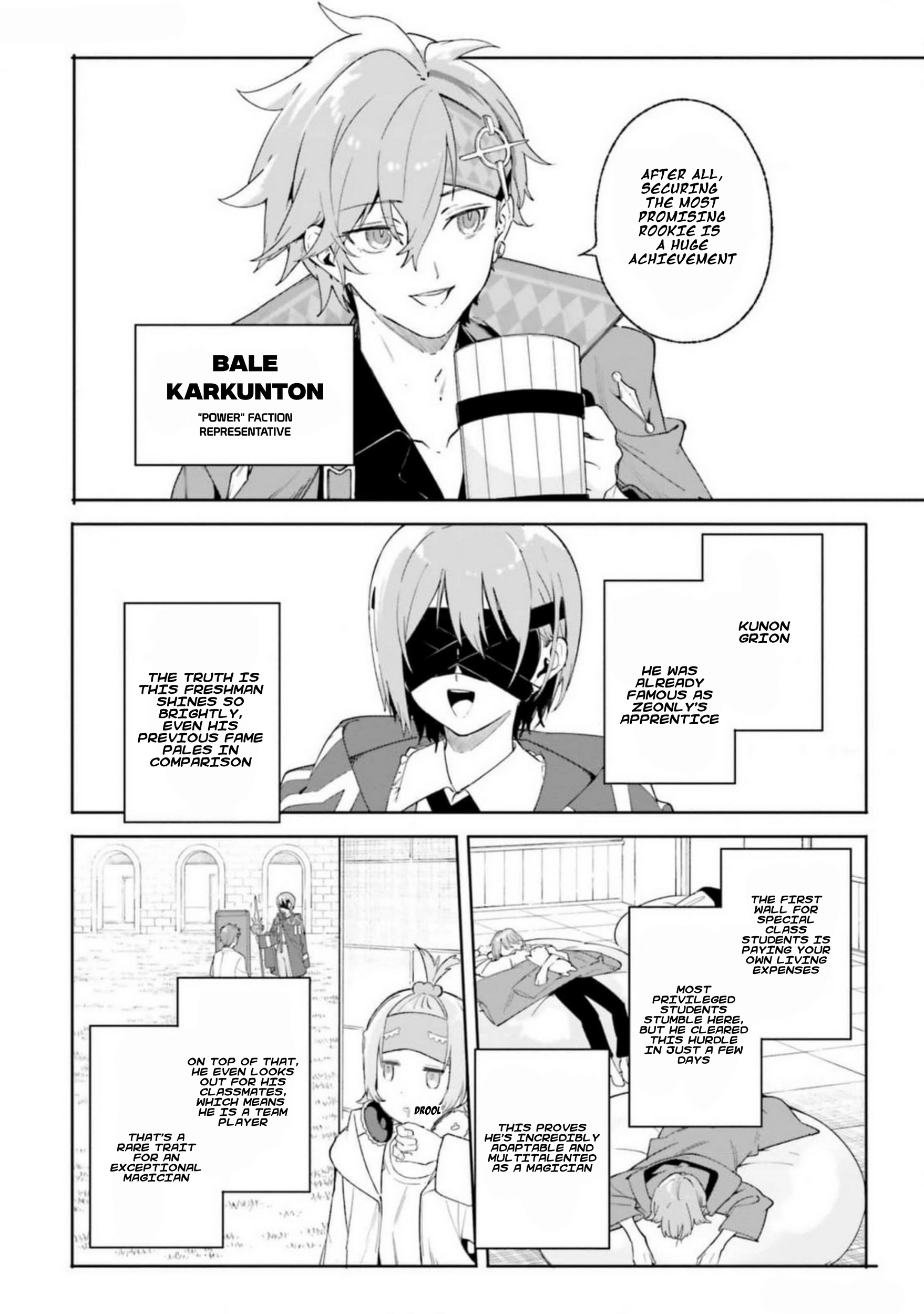 Read Kunon the Sorcerer Can See Manga Online