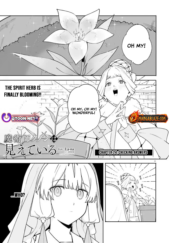 Read Kunon the Sorcerer Can See Manga Online