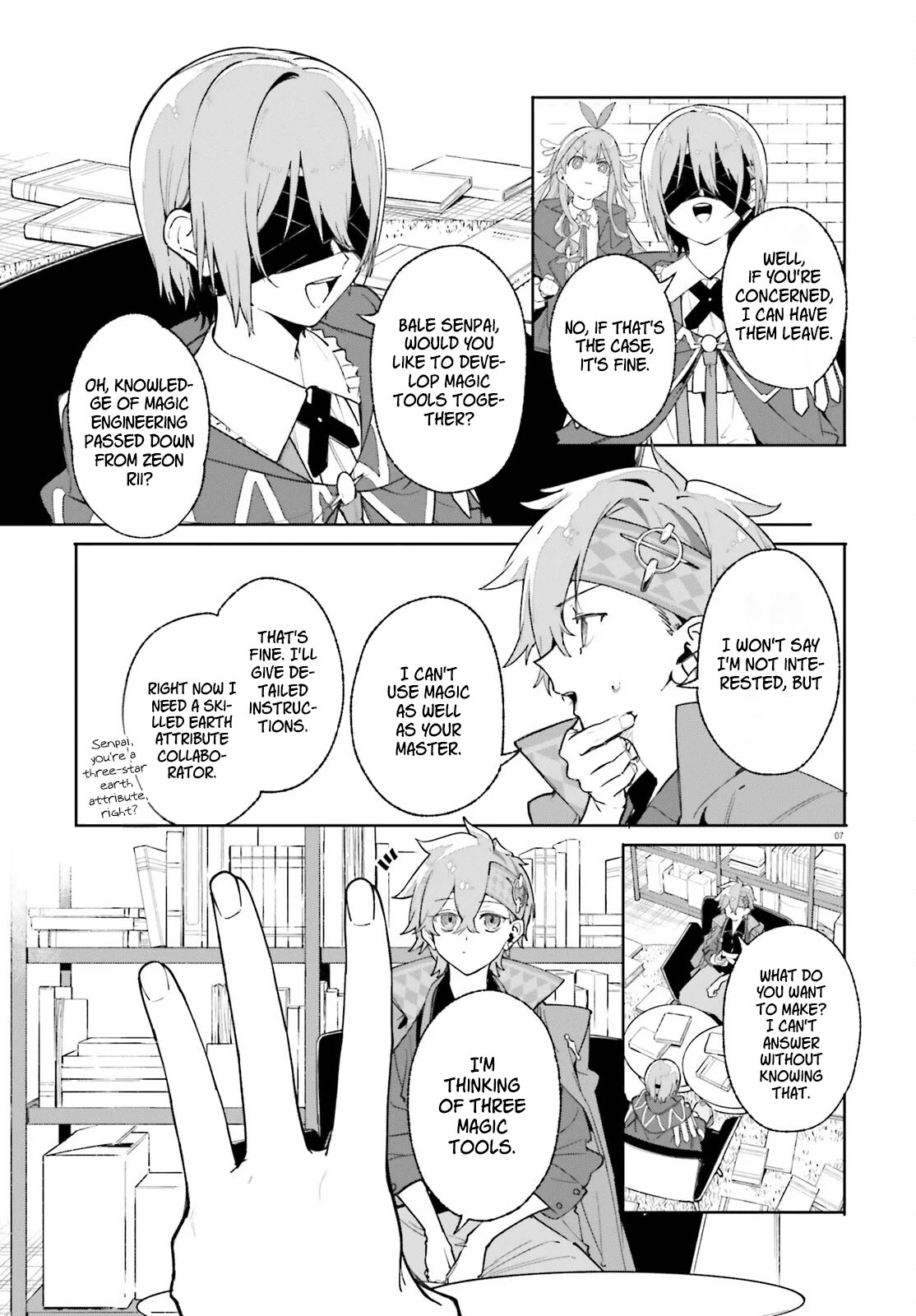 Read Kunon the Sorcerer Can See Manga Online