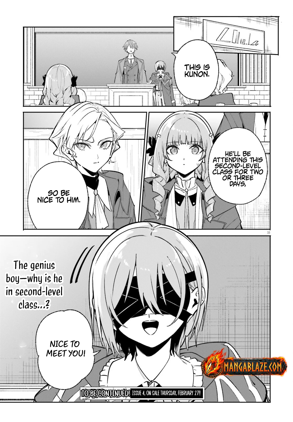 Read Kunon the Sorcerer Can See Manga Online