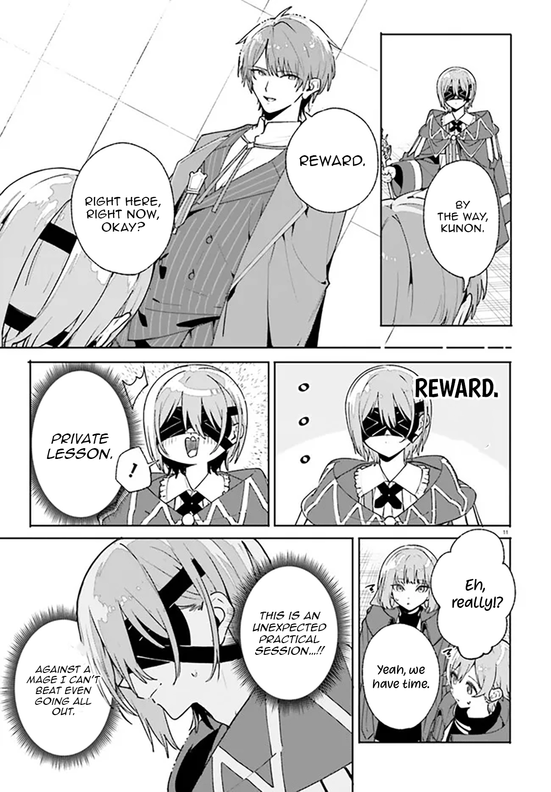 Read Kunon the Sorcerer Can See Manga Online