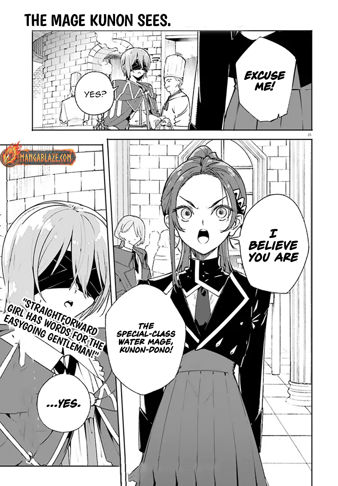 Read Kunon the Sorcerer Can See Manga Online