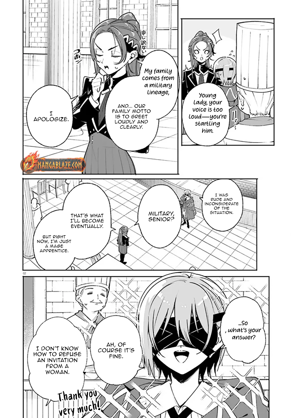 Read Kunon the Sorcerer Can See Manga Online