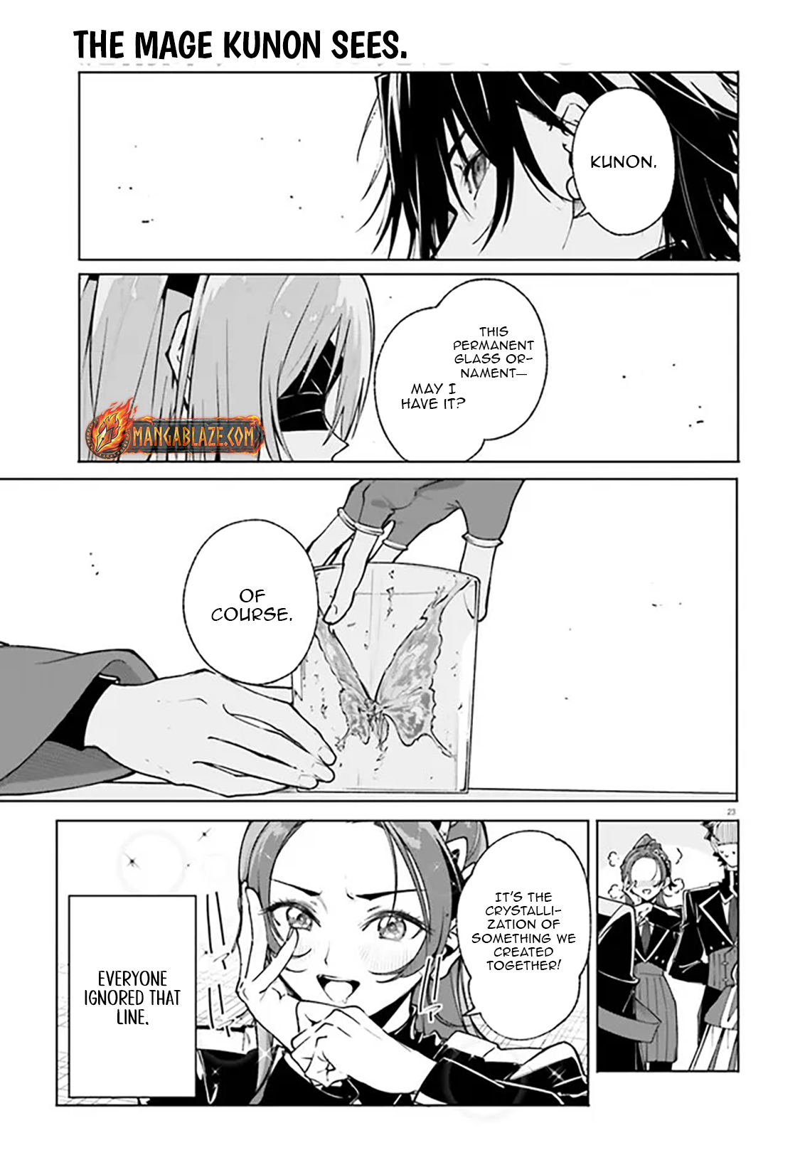 Read Kunon the Sorcerer Can See Manga Online