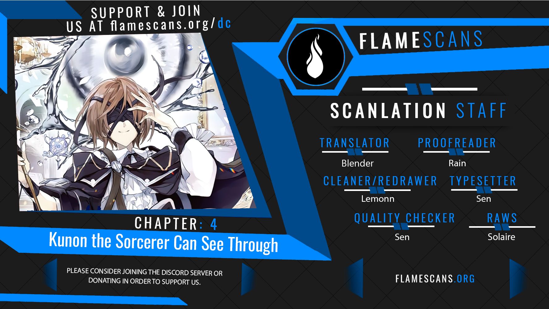 Read Kunon the Sorcerer Can See Manga Online