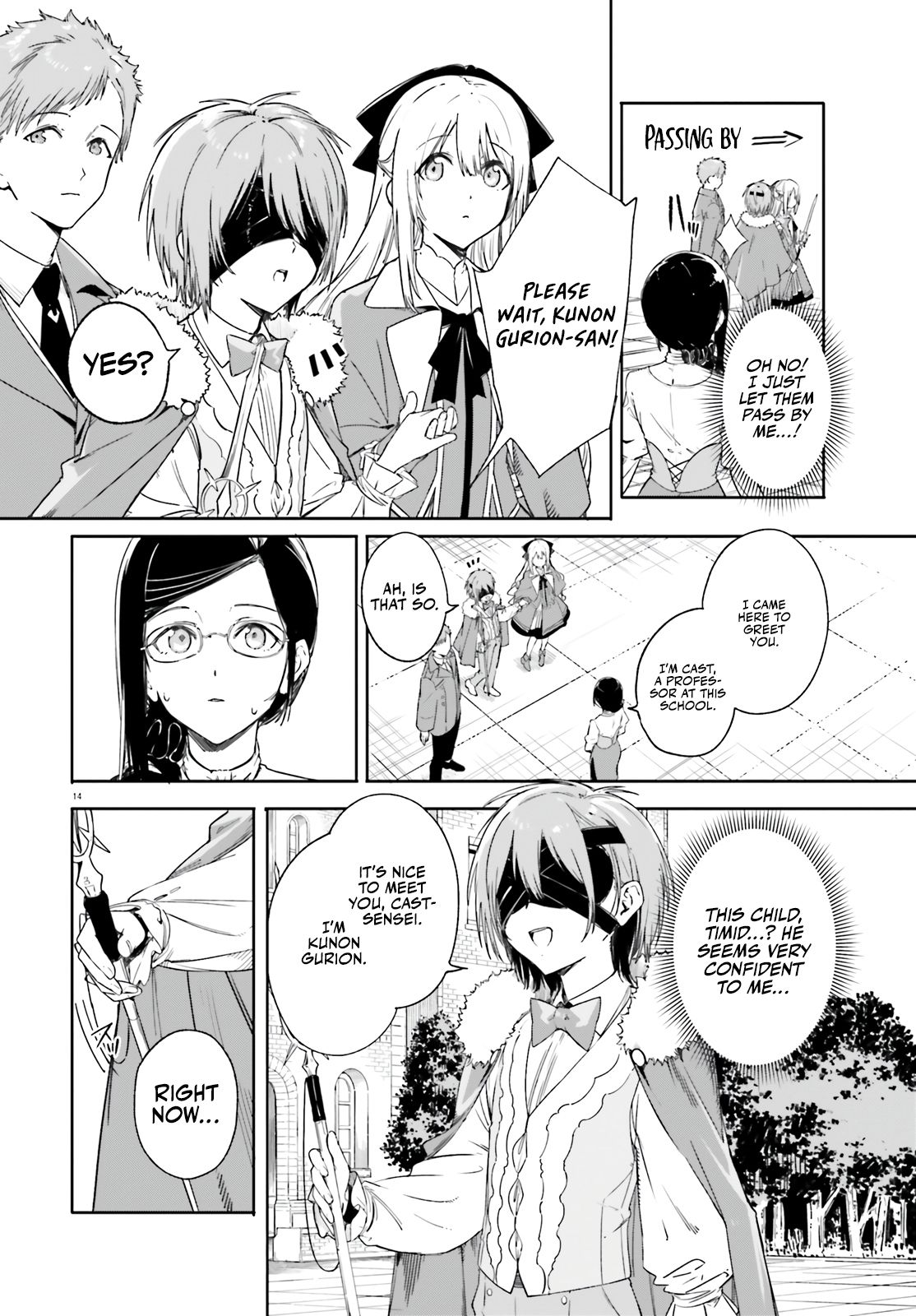 Read Kunon the Sorcerer Can See Manga Online