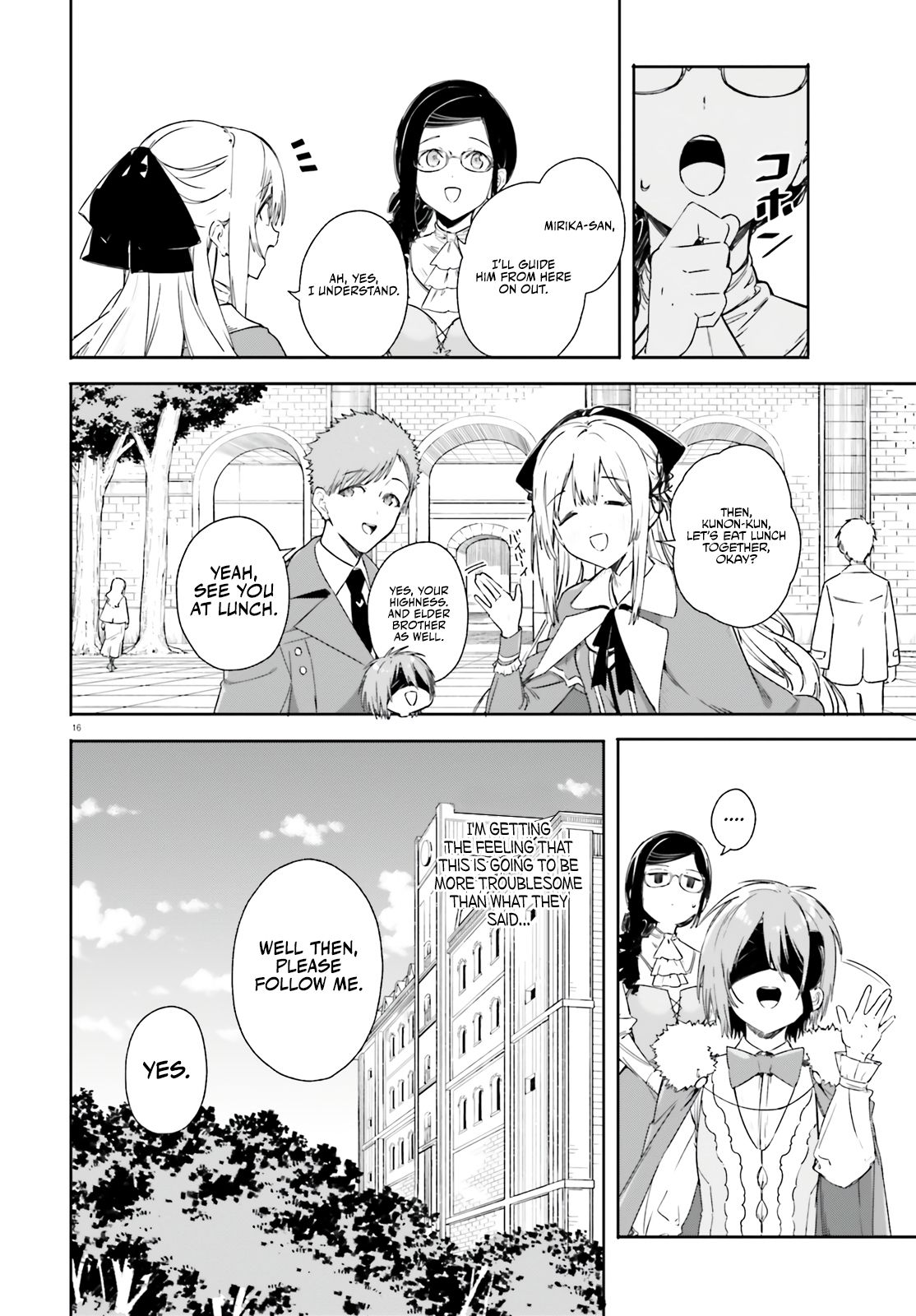 Read Kunon the Sorcerer Can See Manga Online