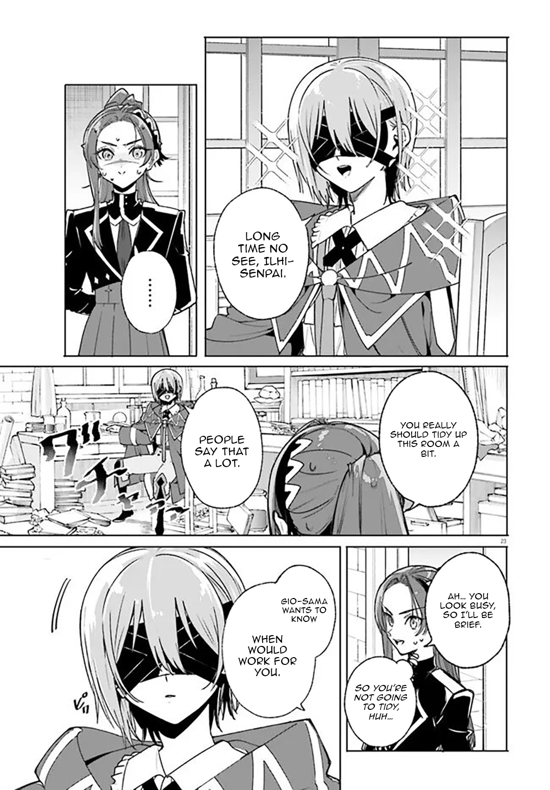Read Kunon the Sorcerer Can See Manga Online