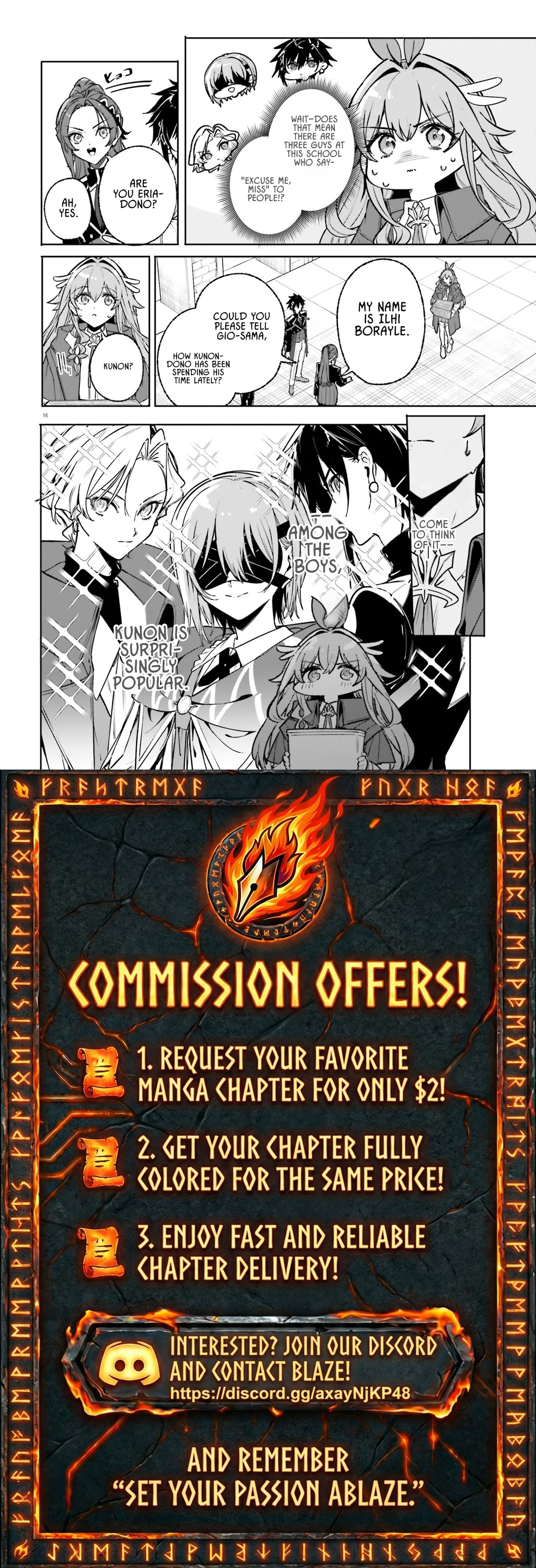 Read Kunon the Sorcerer Can See Manga Online