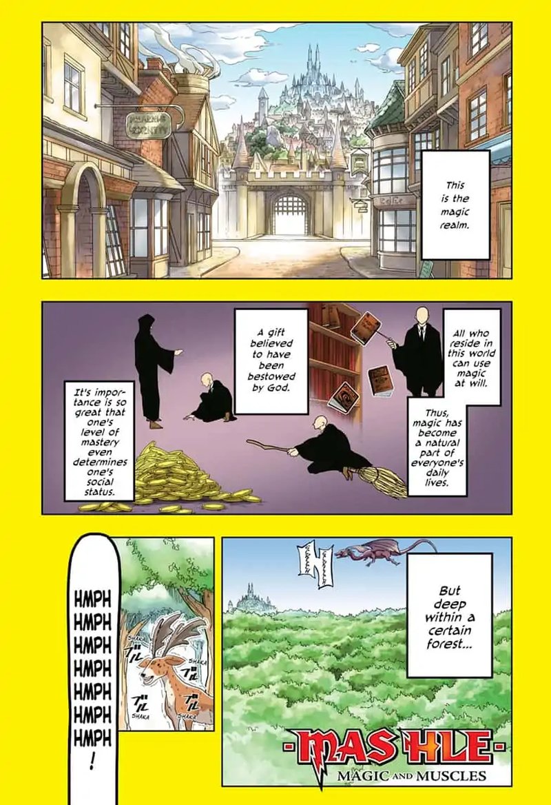 Read Mashle Magic and Muscles Manga Online