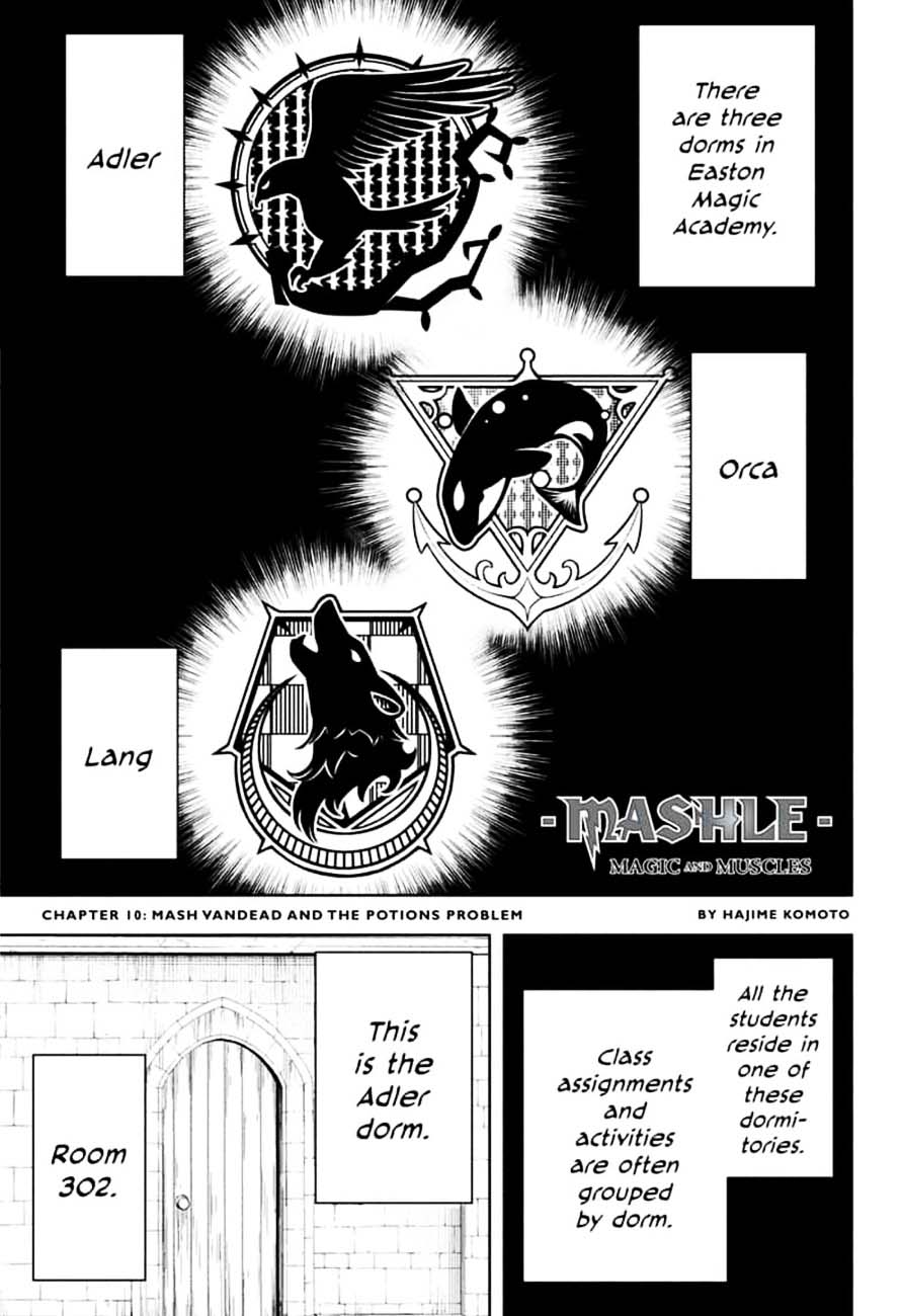 Read Mashle Magic and Muscles Manga Online