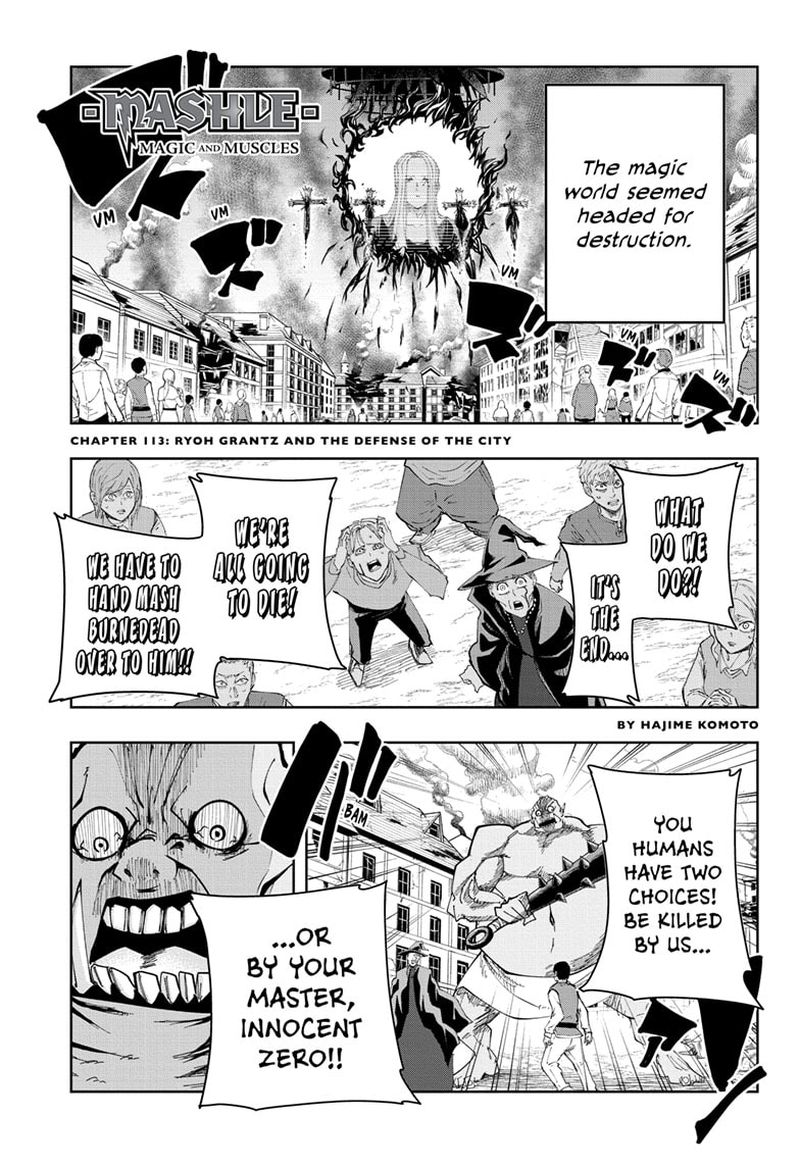 Read Mashle Magic and Muscles Manga Online