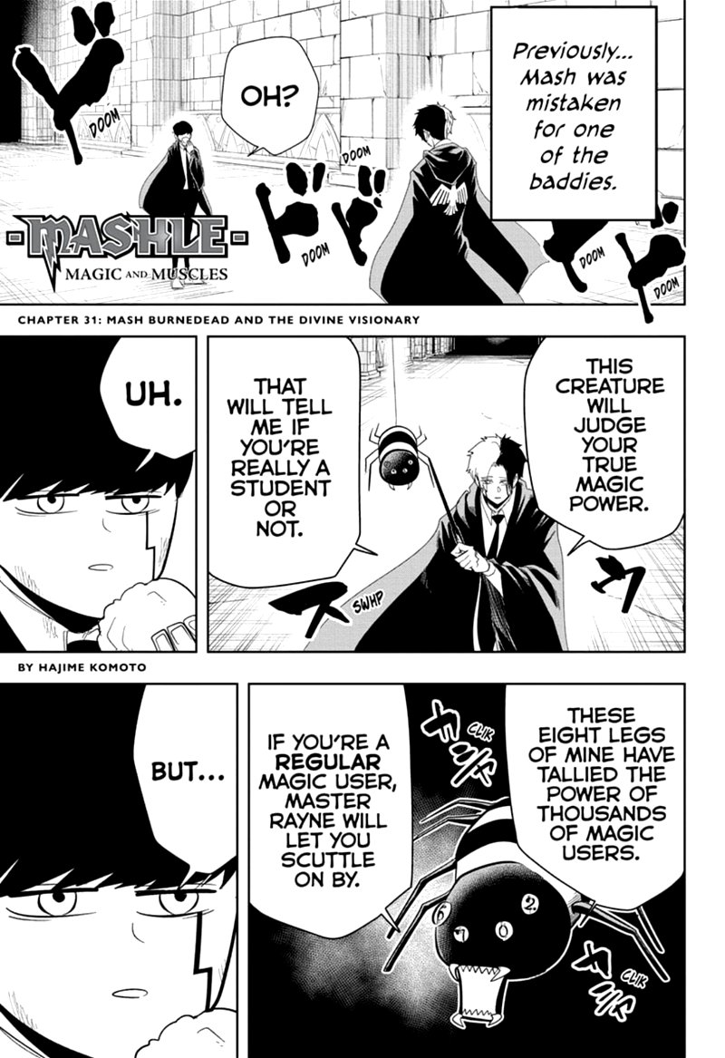 Read Mashle Magic and Muscles Manga Online