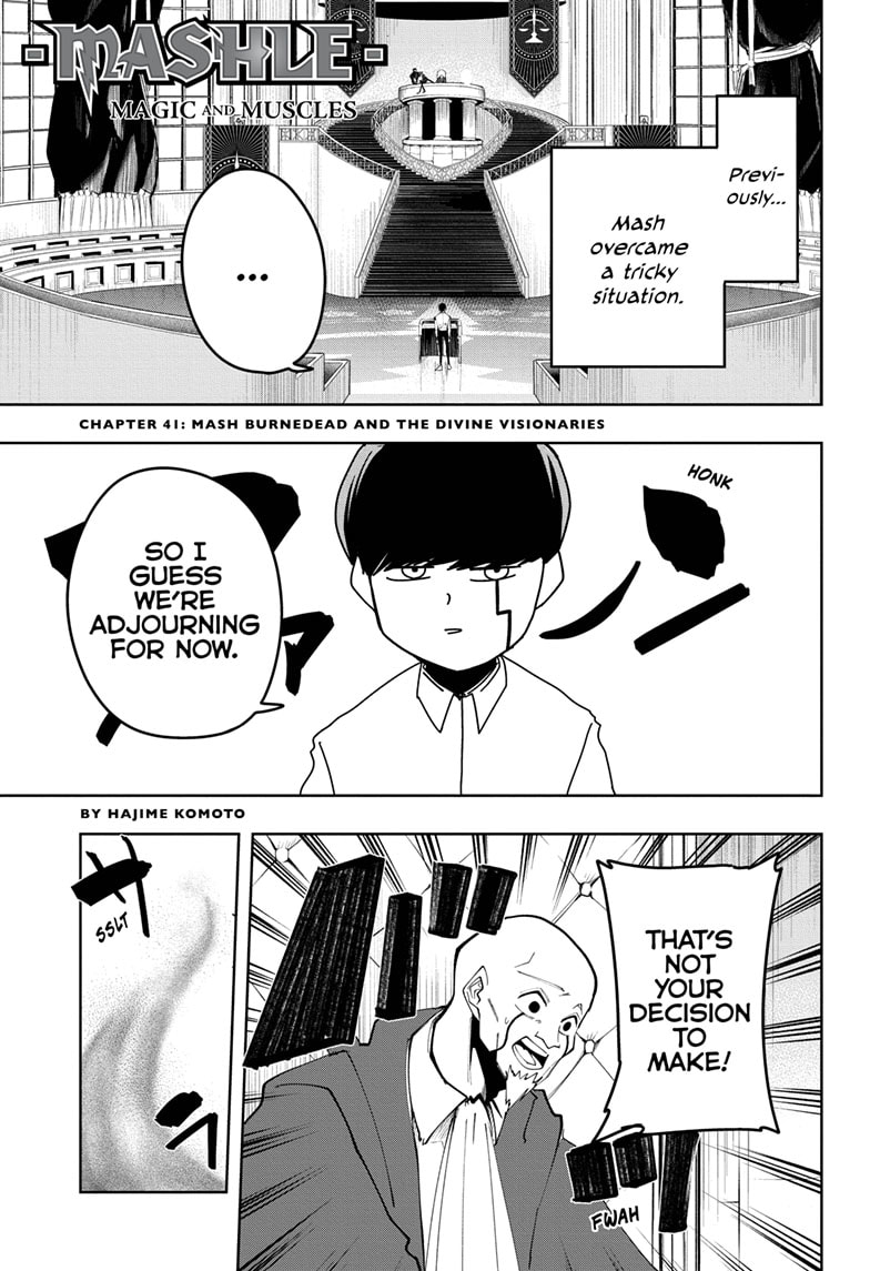 Read Mashle Magic and Muscles Manga Online