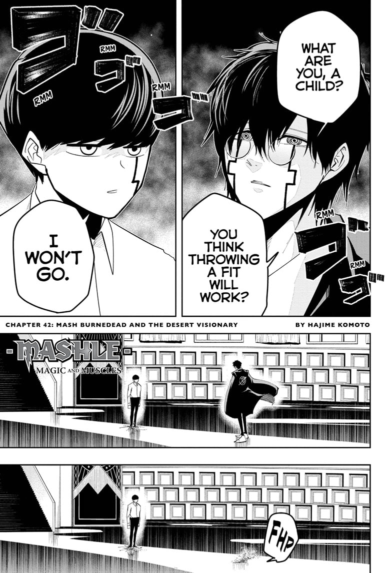 Read Mashle Magic and Muscles Manga Online