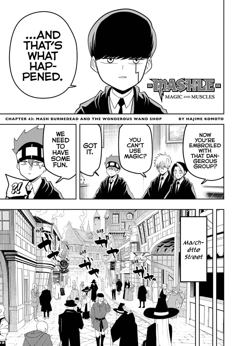 Read Mashle Magic and Muscles Manga Online