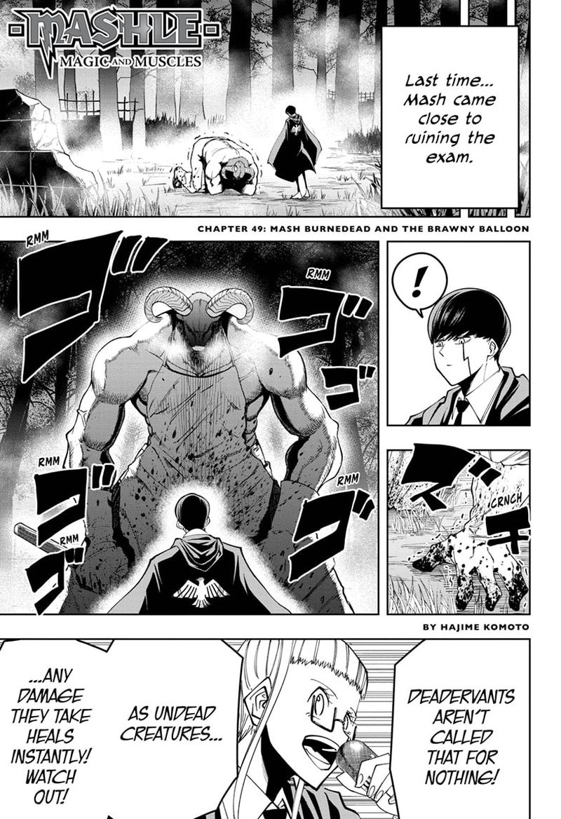 Read Mashle Magic and Muscles Manga Online