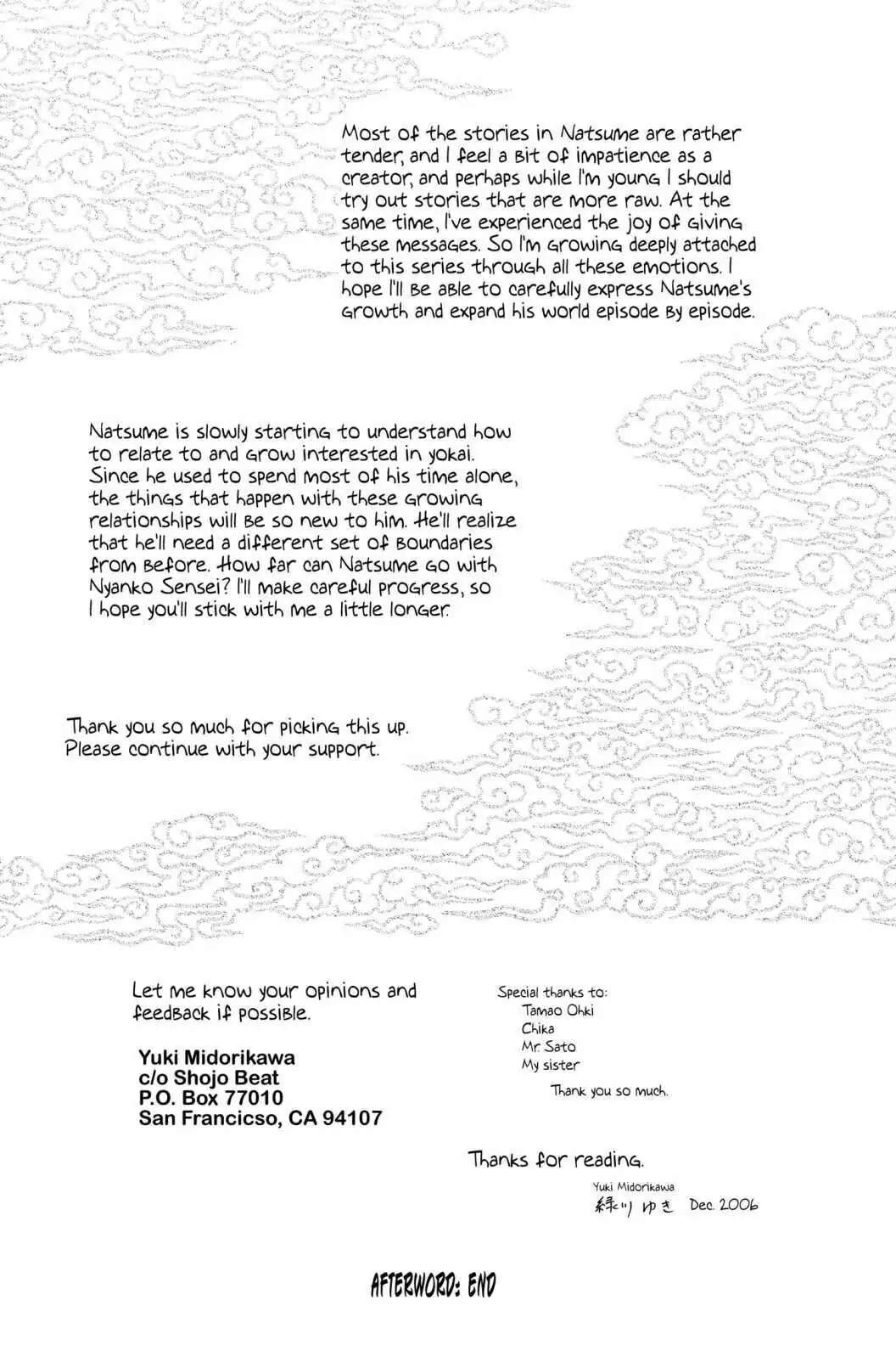 Read Natsume's Book of Friends Manga Online