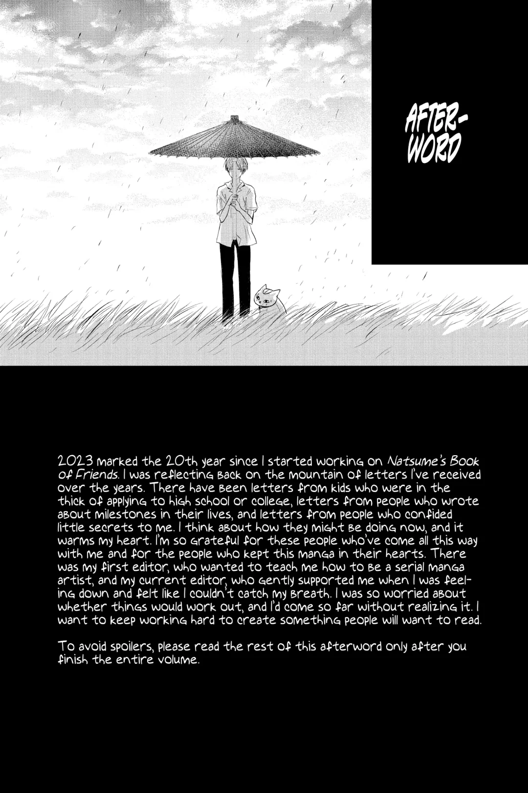 Read Natsume's Book of Friends Manga Online