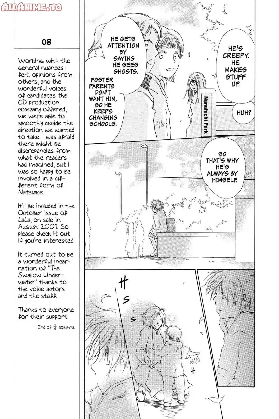 Read Natsume's Book of Friends Manga Online